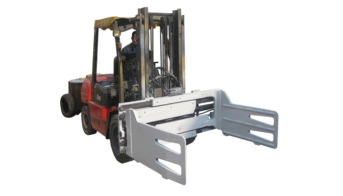 Fork Truck Rotating Bale Clamps With Forklift Fujian Huamai Machinery Co Ltd