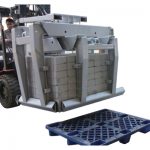 Forklift Attachment Block Clamp Kelas Beton 3