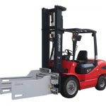 3T Forklift dengan Lampiran Bale Clamp