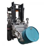 Hidrolik Forklift 55 Gallon Drum Clamp untuk Forklift