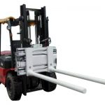 Side Shifting Bar Arm Klem Dengan Forklift