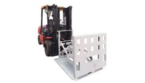 Revolving Tas. Dorong Clamp dari Forklilft Attachment