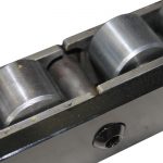 Seri WF forklift slip-sheet fork roller roda